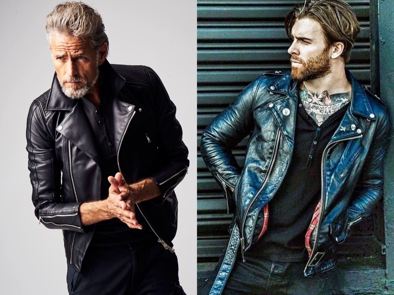 How to Match a Leather Jacket With Jeans How to Match a Leather Jacket With Jeans