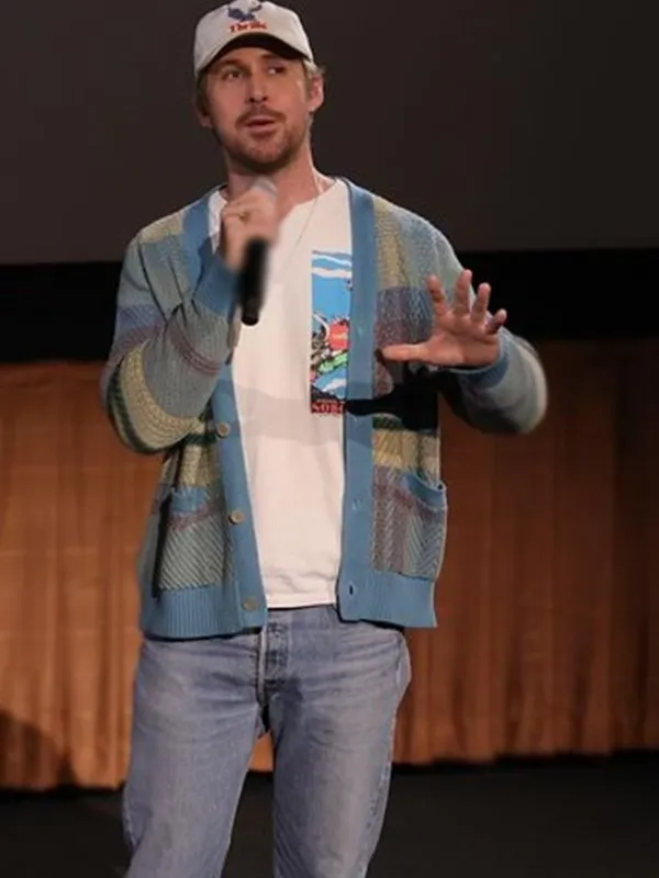 Ryan Gosling Cardigan Style