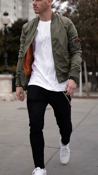 From Classic to Modern: The Best Leather Jacket Styles for Men best men stylish bomber jacket