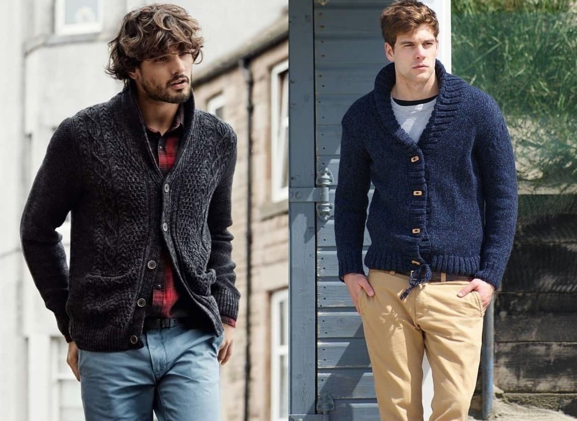 mens cardigans sweaters style