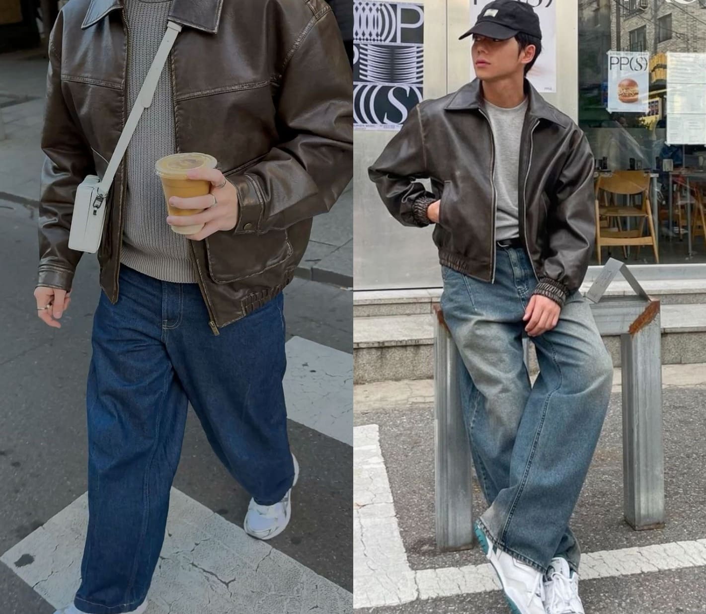 mens leather jacket outfit ideas Deepufashion mens leather jacket outfit ideas Deepufashion