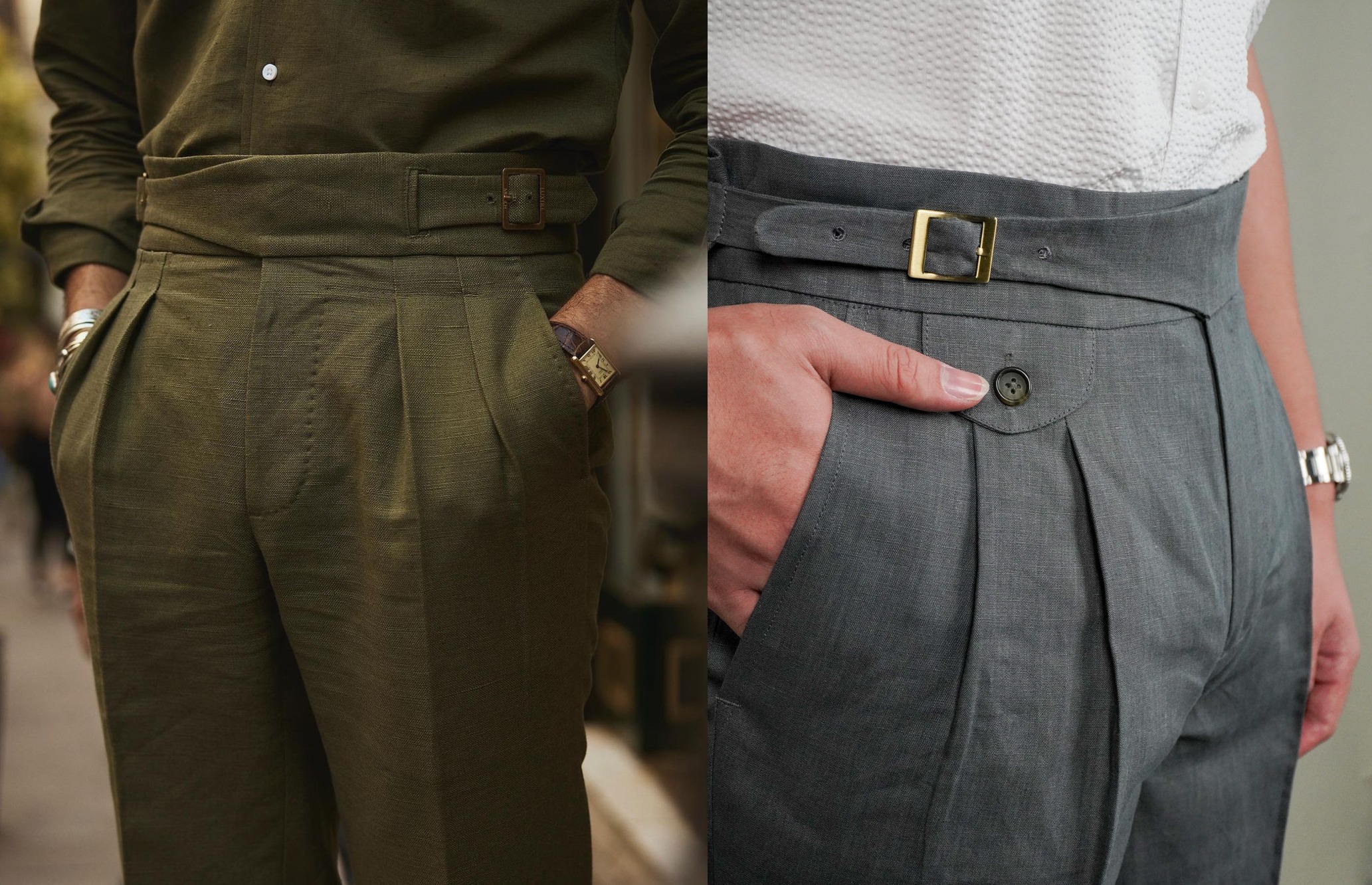 Men gurkha pants outfit