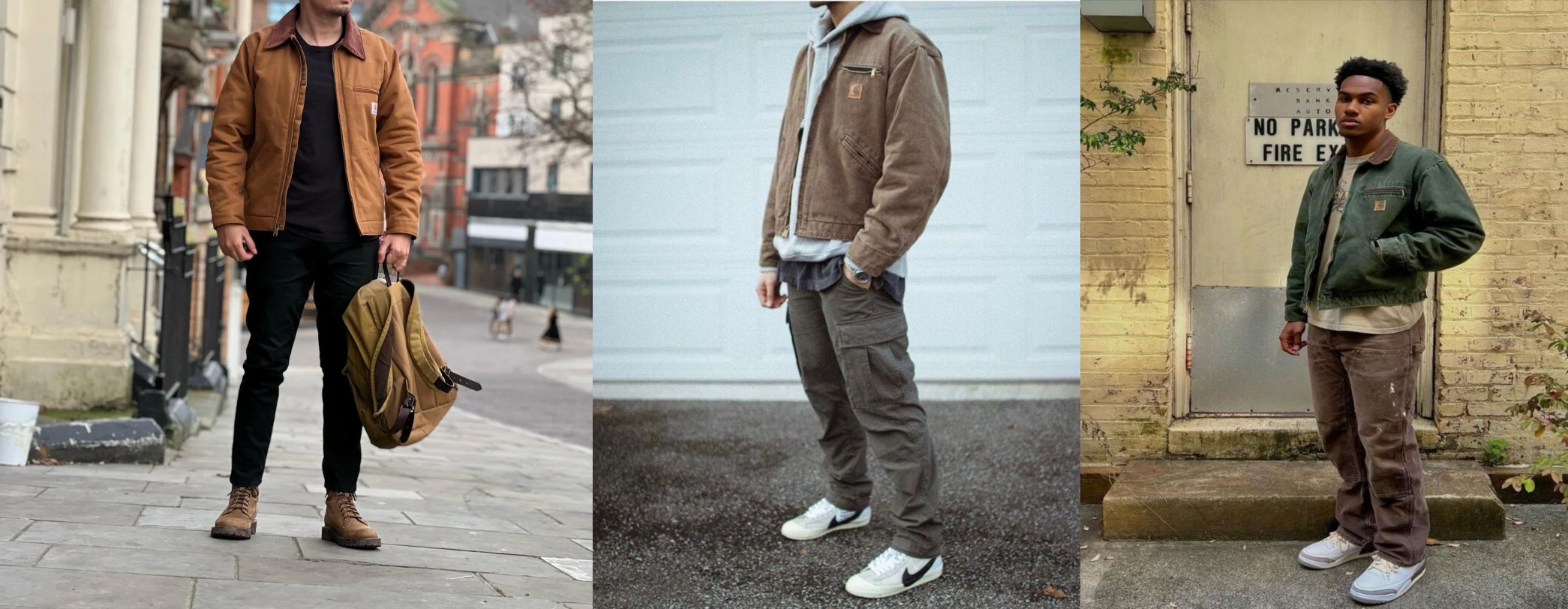 carhartt detroit jacket outfits men