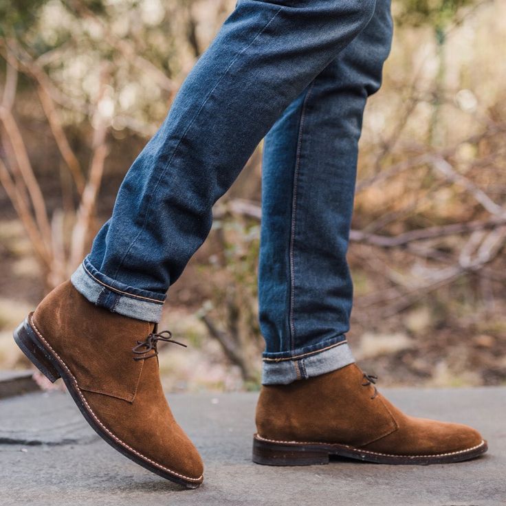 desert boots men outfit