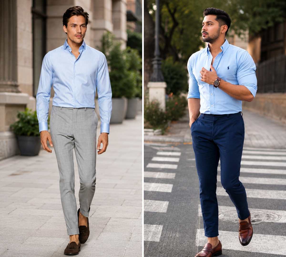luxury men’s formal street style