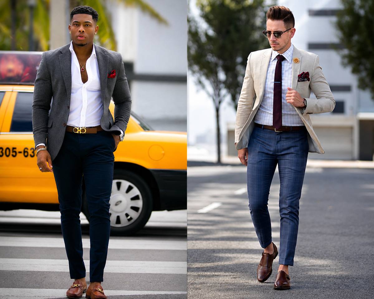 smart office wear combinations for men