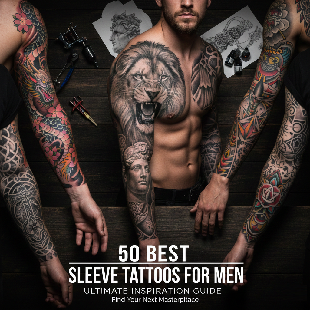 25 Iconic Sleeve Tattoos for Men You’ll Never Regret