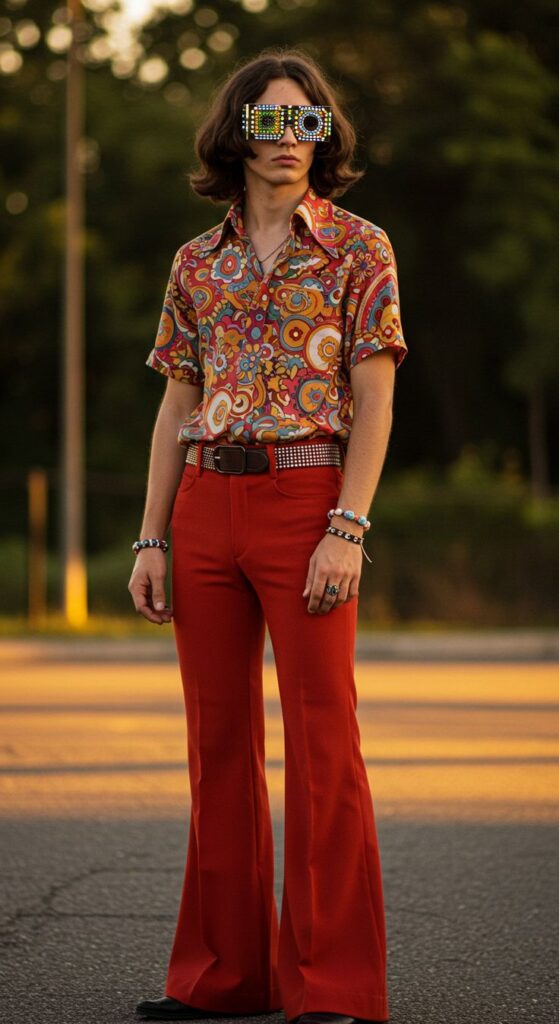 How 70s Men’s Fashion Still Influences What We Wear Today 70s mens fashion disco costume