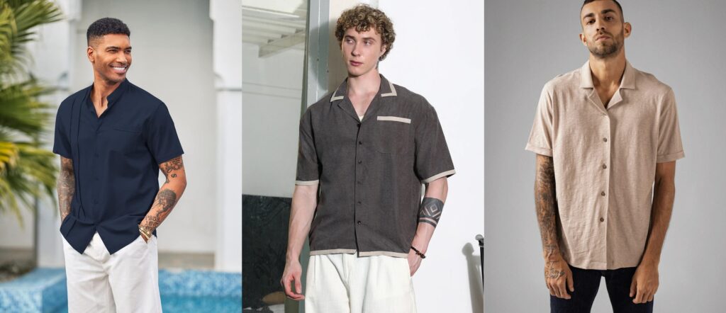 The Cuban Collar Shirt Explained for Men cuban collar shirt mens