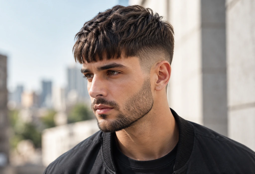 french crop haircut men without beard french crop haircut men without beard