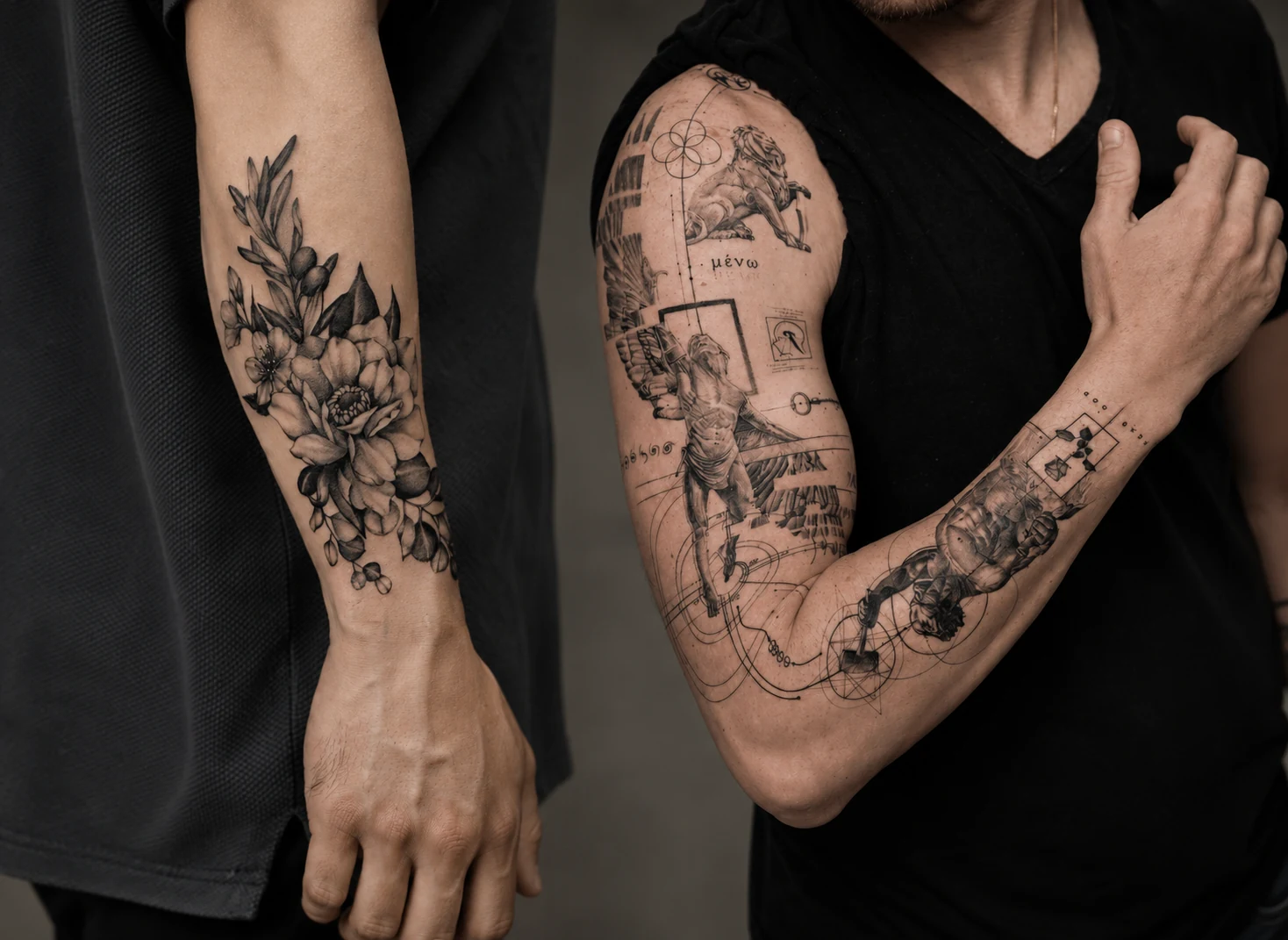 half sleeve vs quarter sleeve tattoo half sleeve vs quarter sleeve tattoo