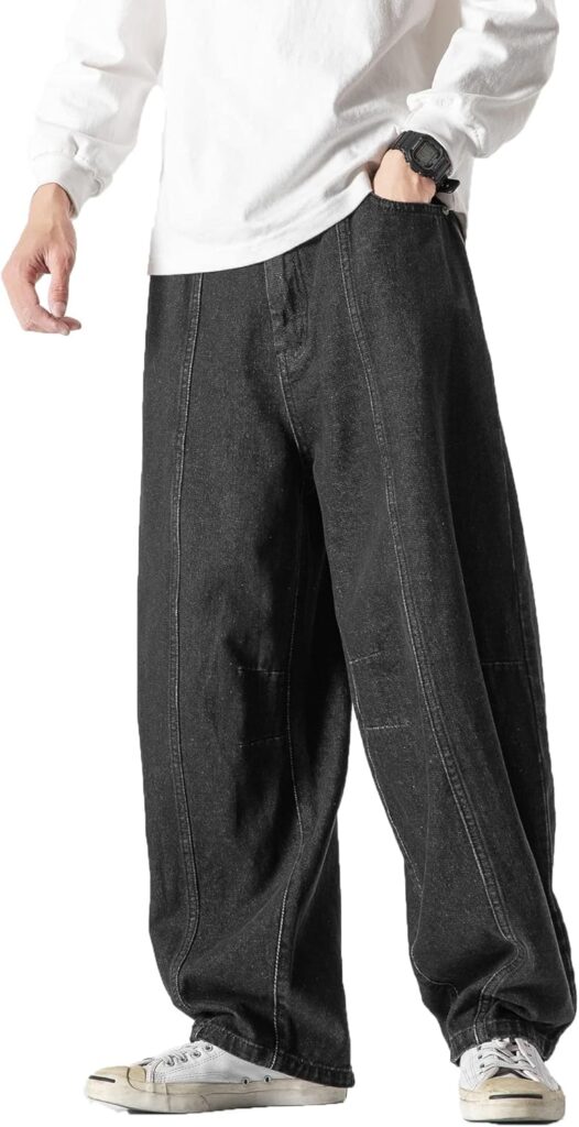 loose fit men's baggy jeans