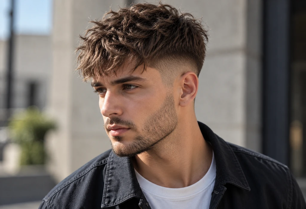 textured crop haircut men thick hair textured crop haircut men thick hair
