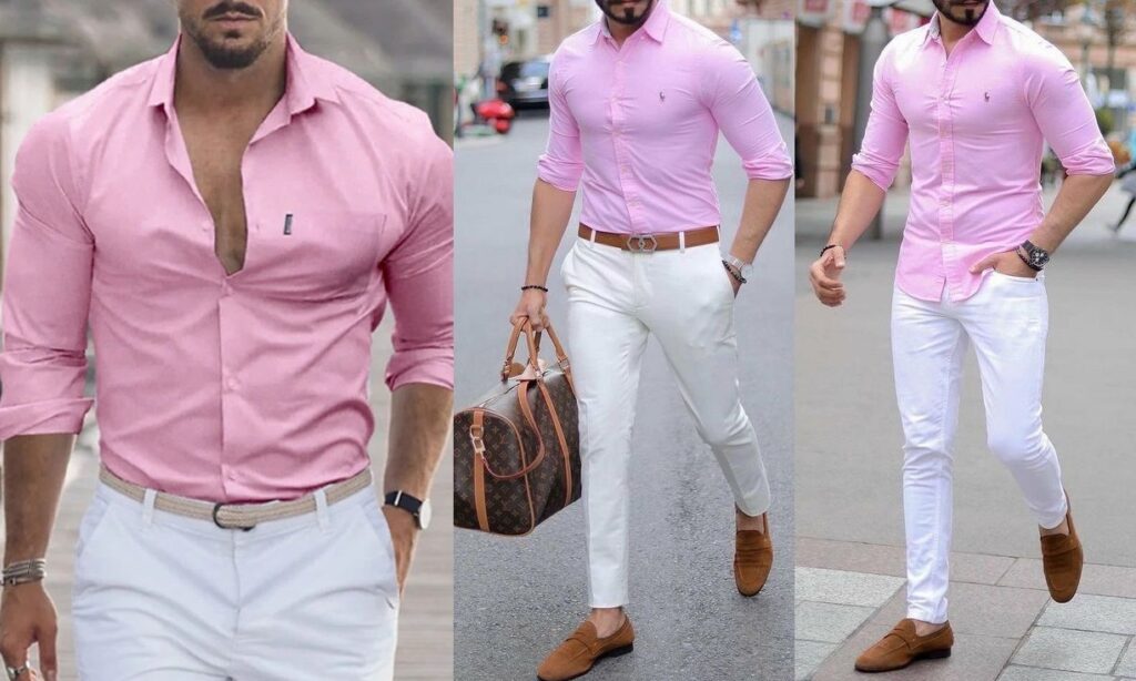 How to Pair a Men’s Pink Shirt With Pants That Make You Look Sharp how to pair a men’s pink shirt with pants