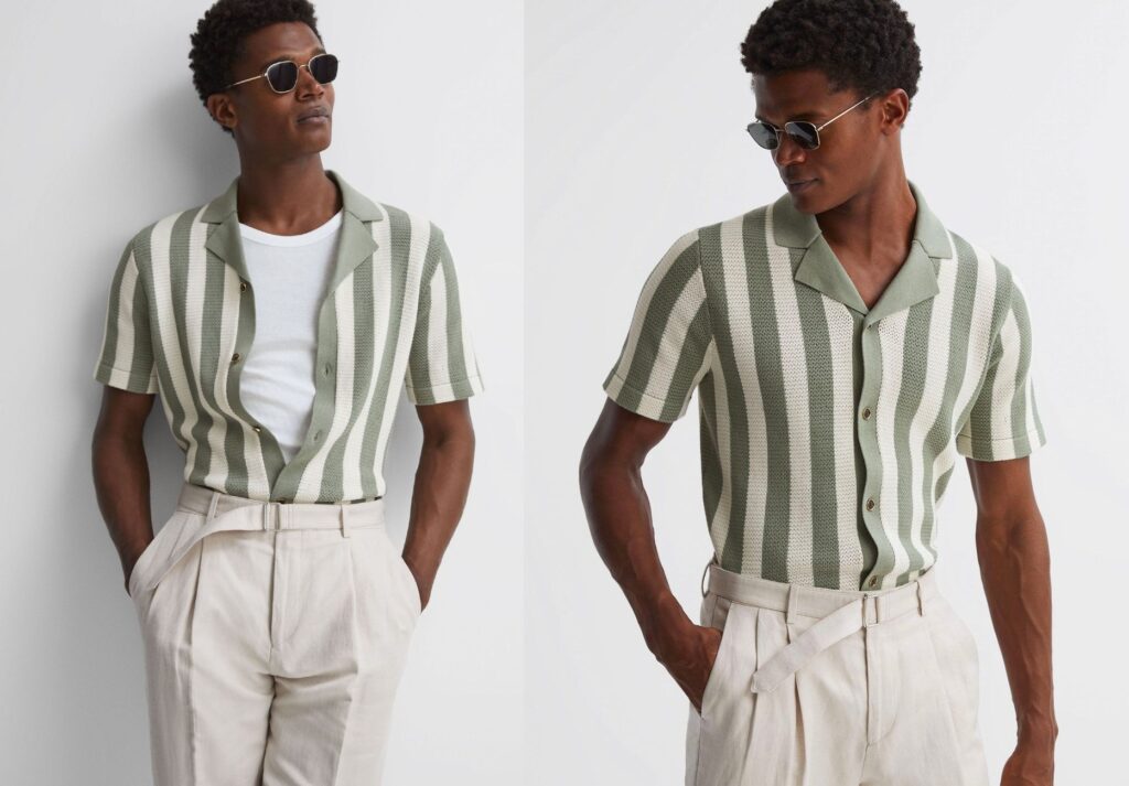 How to Style a Cuban Collar Shirt for Men (Outfit Ideas That Actually Work) how to style a cuban collar shirt for men