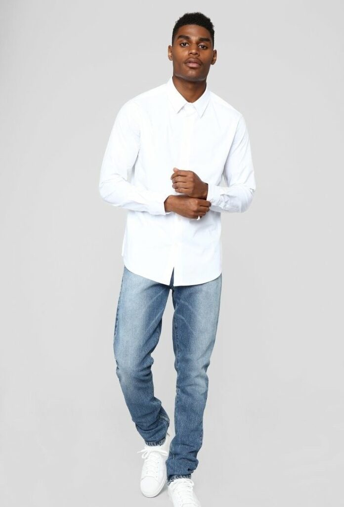 Best Shirt Colors for Dark Skin Men: Look Bright, Stylish and Confident long sleeve shirt for dark skin tone men