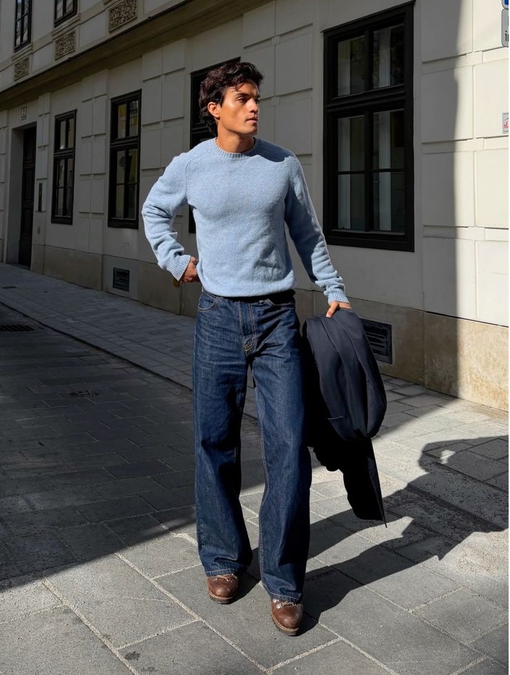 Mens Bell Bottom Jeans: Why Most Men Get Them Wrong (and How to Wear Them Right) bell bottom jeans casual outfit men