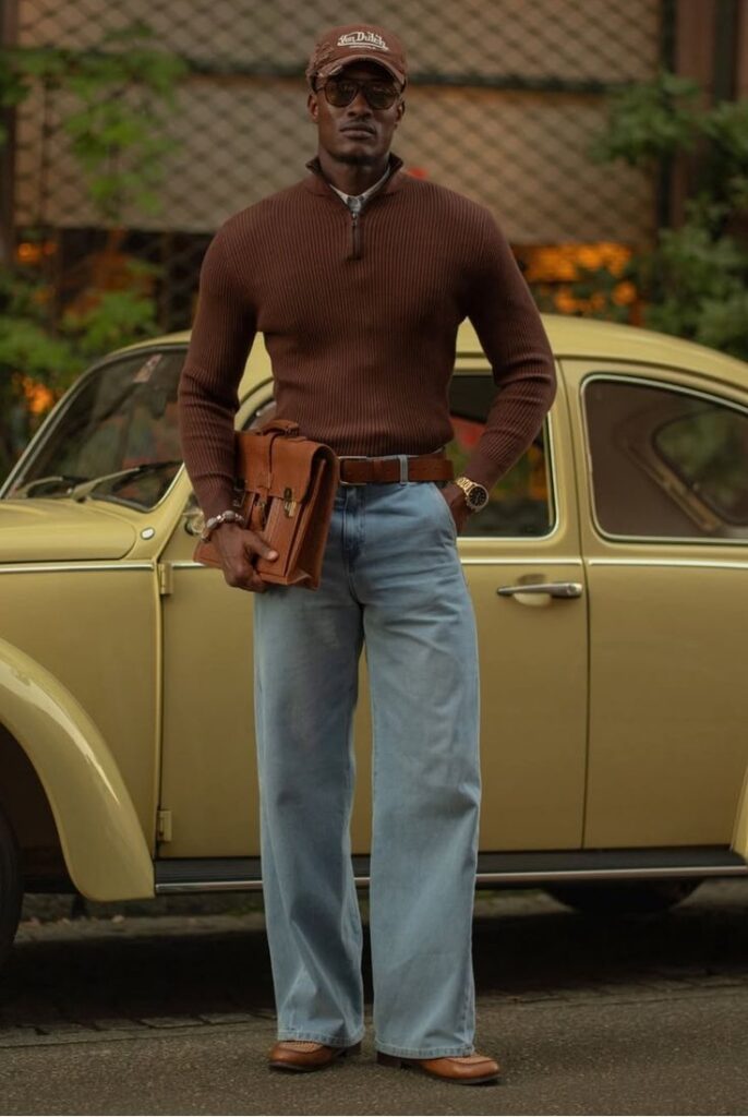 Mens Bell Bottom Jeans: Why Most Men Get Them Wrong (and How to Wear Them Right) bell bottom jeans shirt combination men