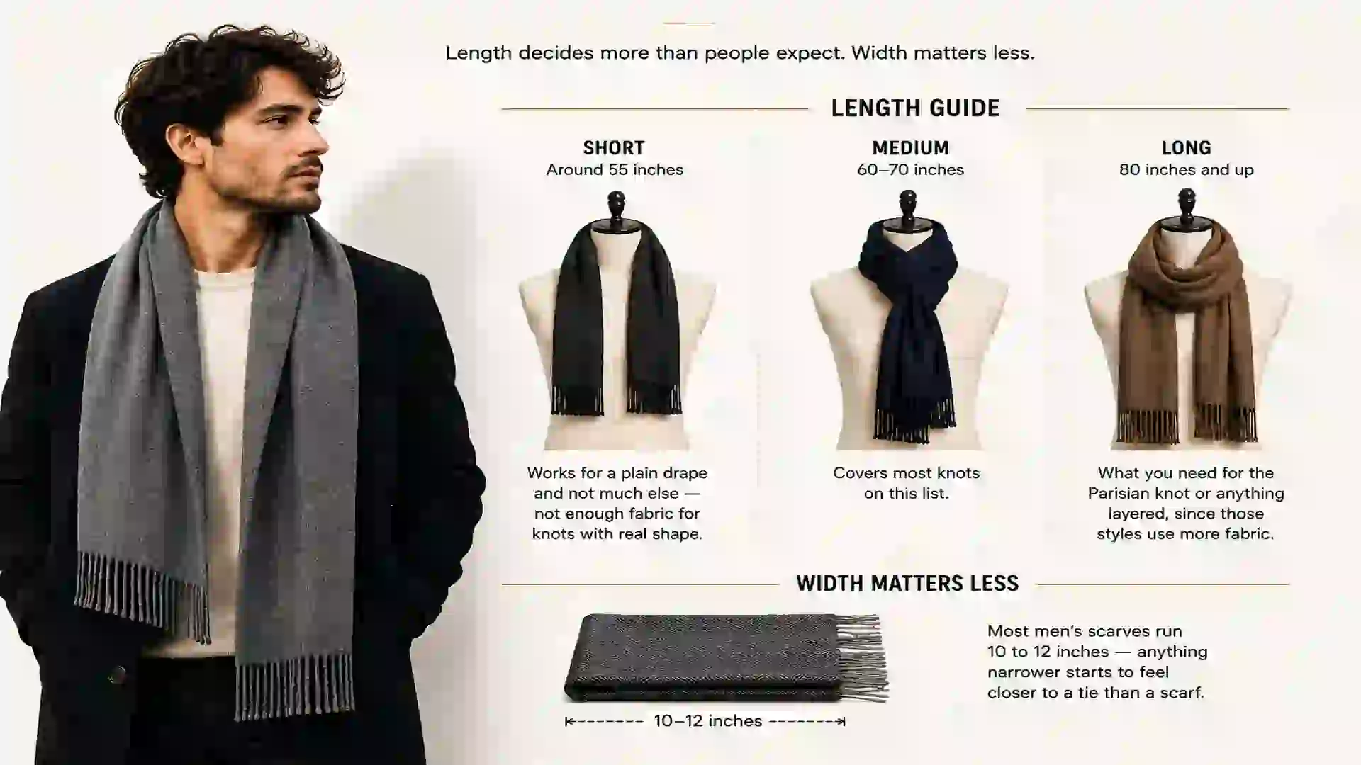 how to wear scarf on neck male casual how to wear scarf on neck male casual