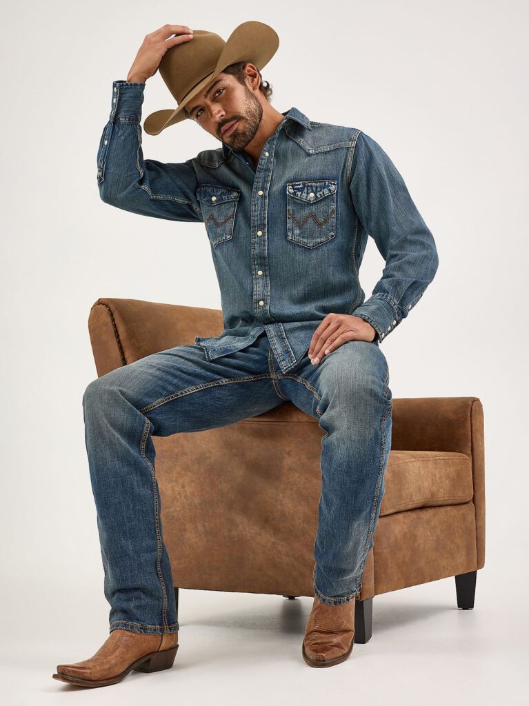 men’s outfit ideas with cowboy boots casual