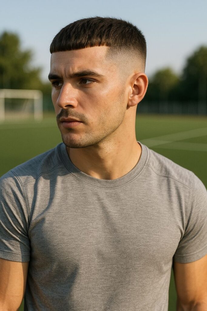 Short, Sharp, and Simple 27 Military Style Haircuts for Men military crew cut style