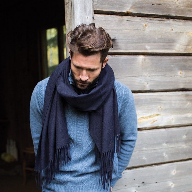How to Tie a Scarf for Men: 11 Easy, Stylish Ways That Work Every Time overhand scarf knot
