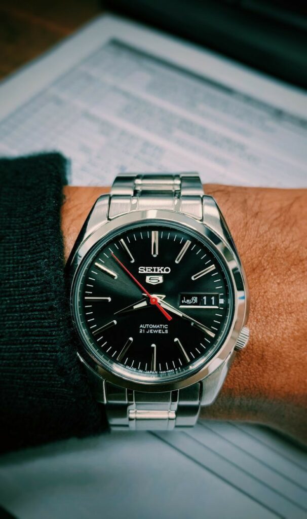 seiko 5 automatic mens watch
