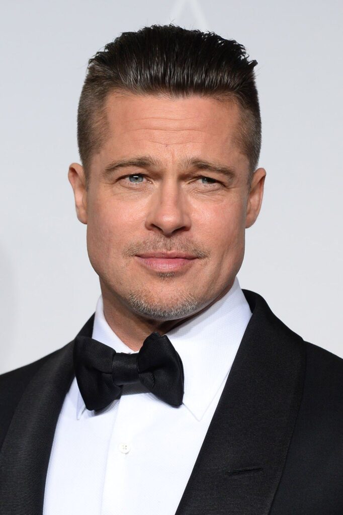 undercut hairstyle men brad pitt