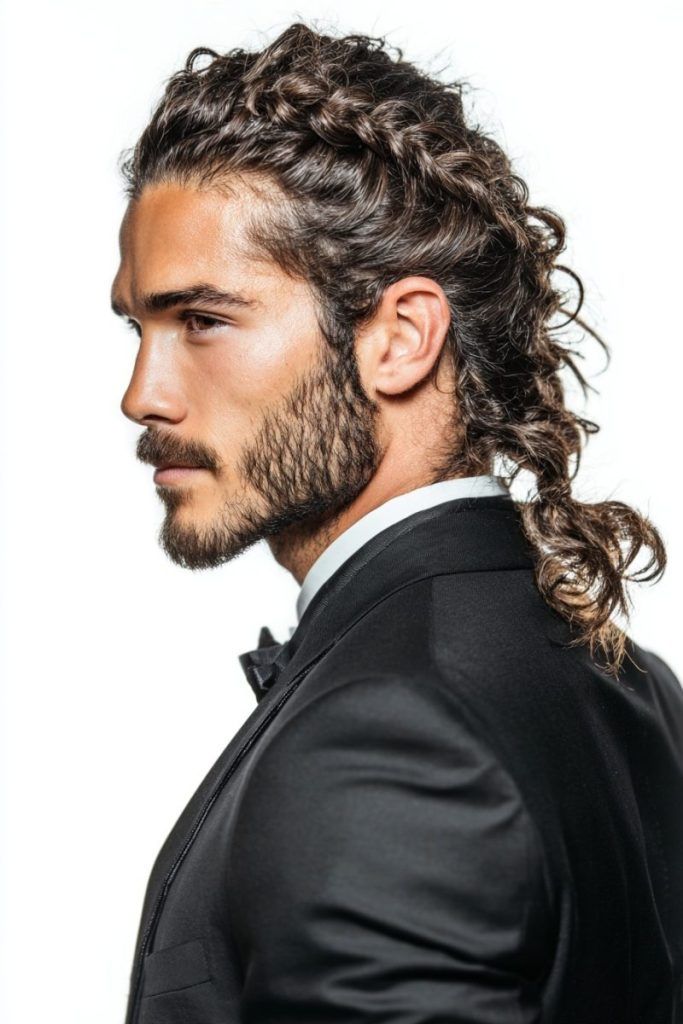 viking pompadour mens