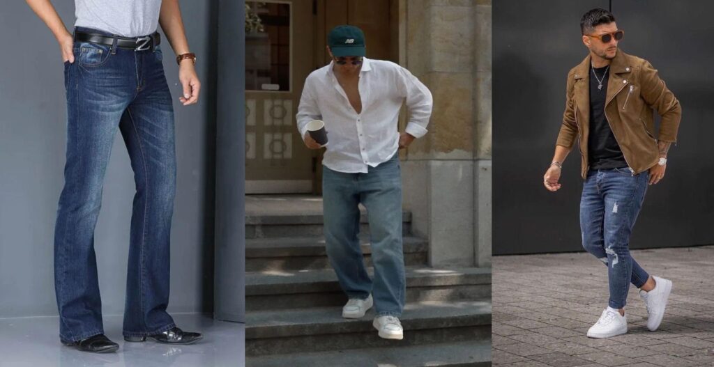 Mens jeans casual weekend outfit