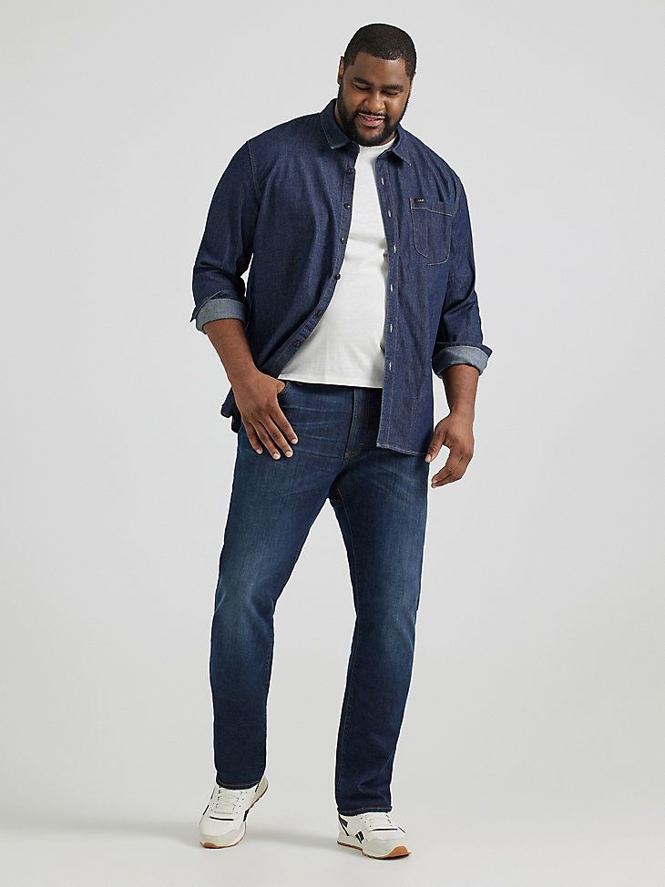 best jeans style for tall men