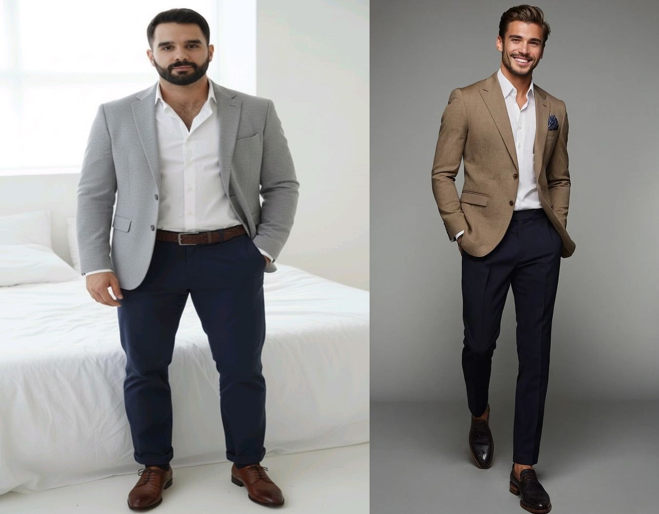 how to style blazer for office men