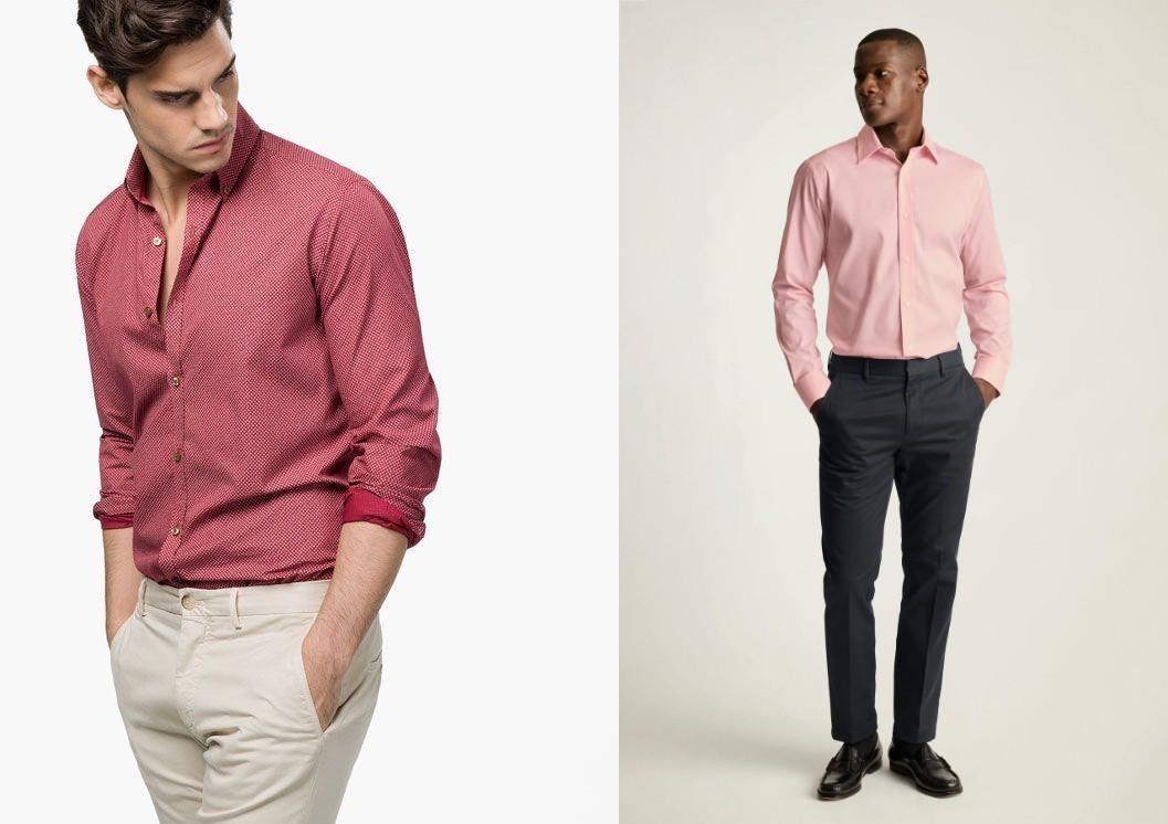 men's office style with chinos