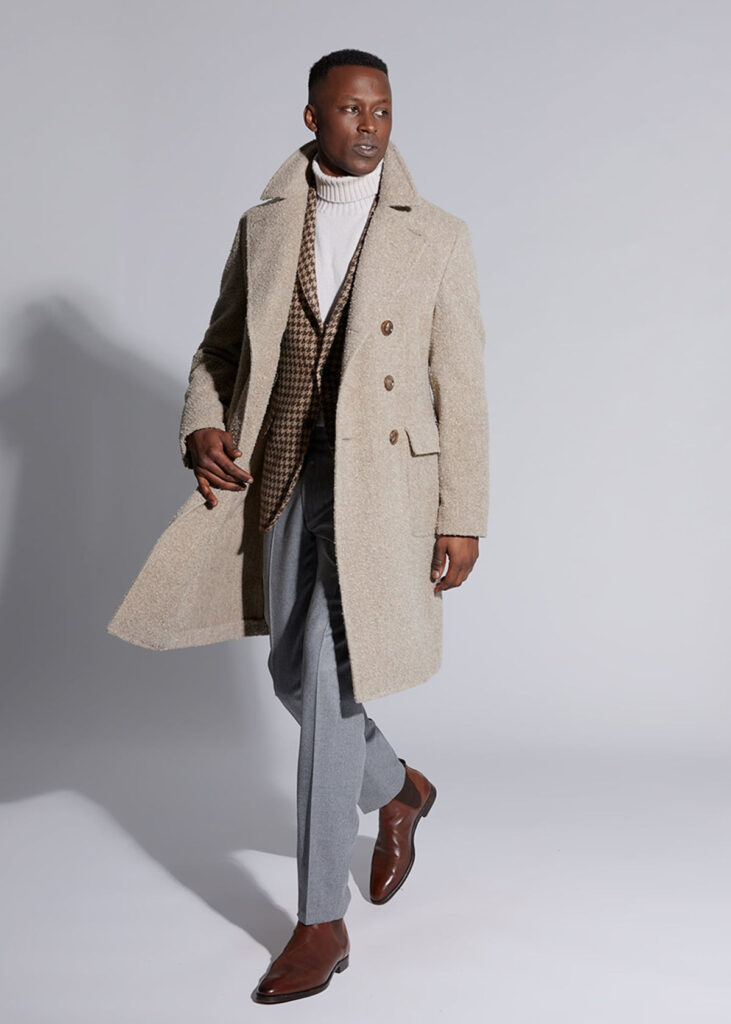 mens topcoat outfit casual