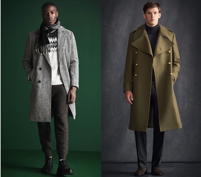 overcoat vs peacoat vs trench coat
