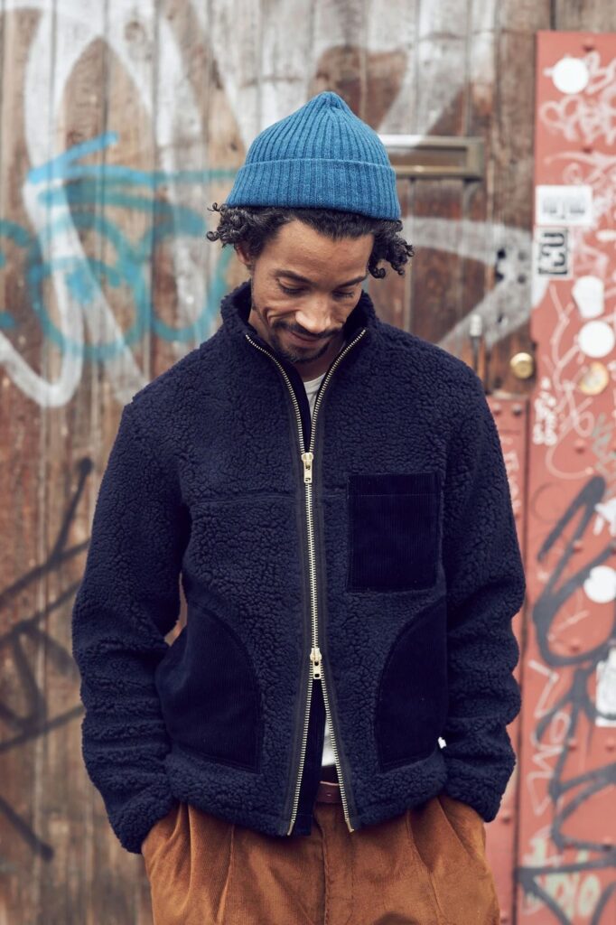 what to wear with a fleece jacket