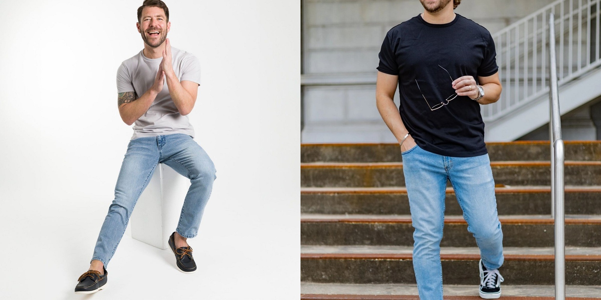 Short height men dressing style jeans straight leg Short height men dressing style jeans straight leg