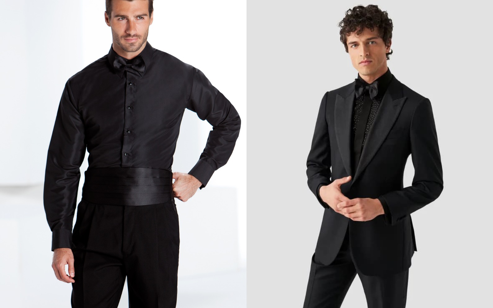 style tuxedo shirt for men