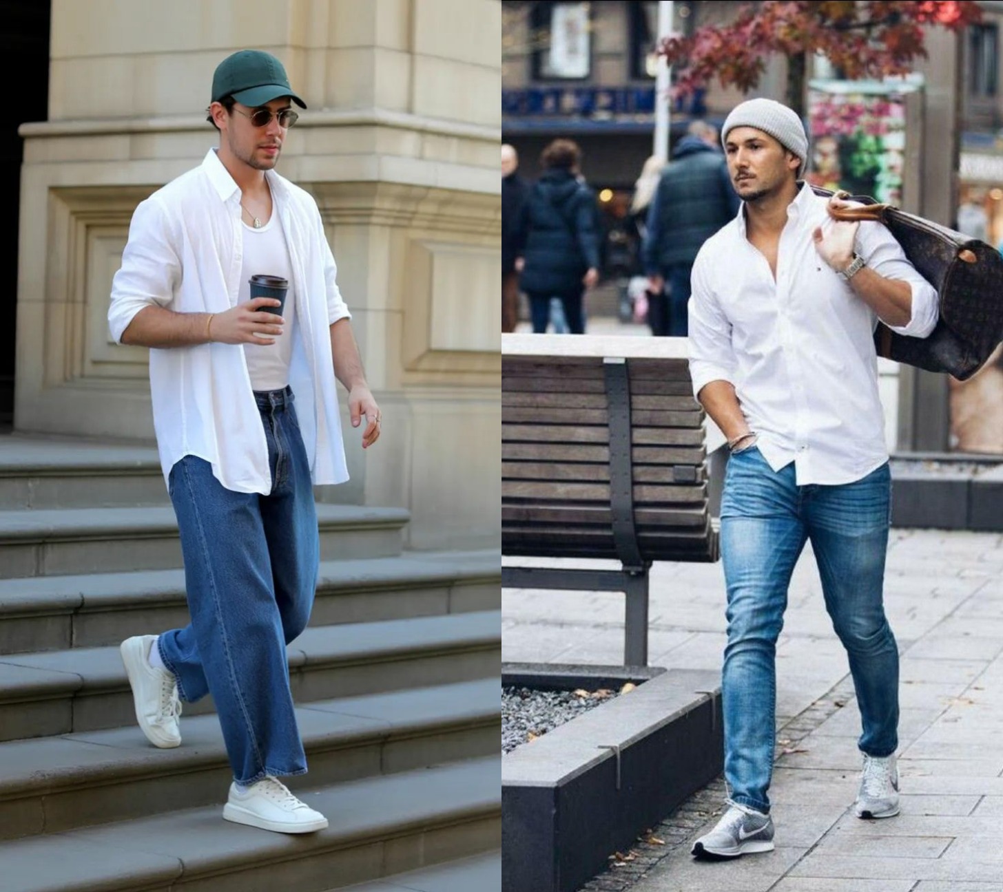 white shirt outfit ideas for men casual and summer looks white shirt outfit ideas for men casual and summer looks
