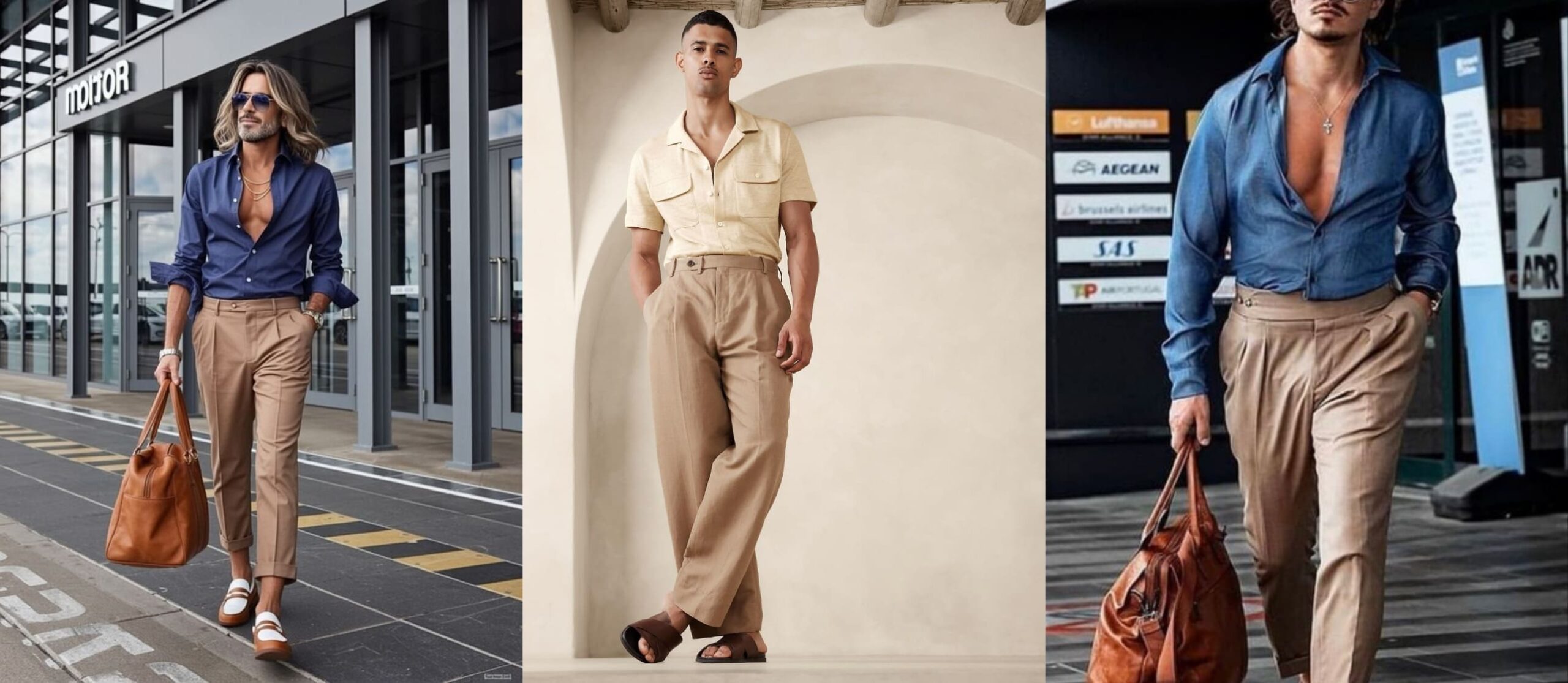 10 Simple Khaki Pants Outfits for Men