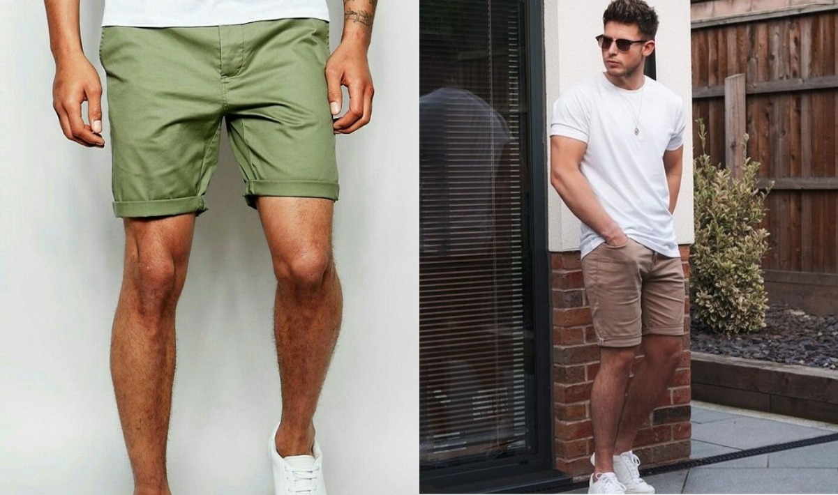 cheap men khaki shorts