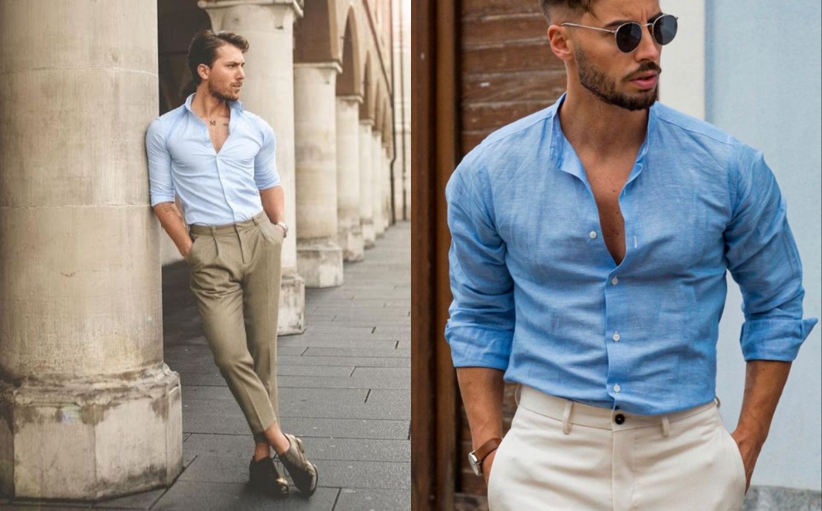 light blue shirt with khaki pants men light blue shirt with khaki pants men