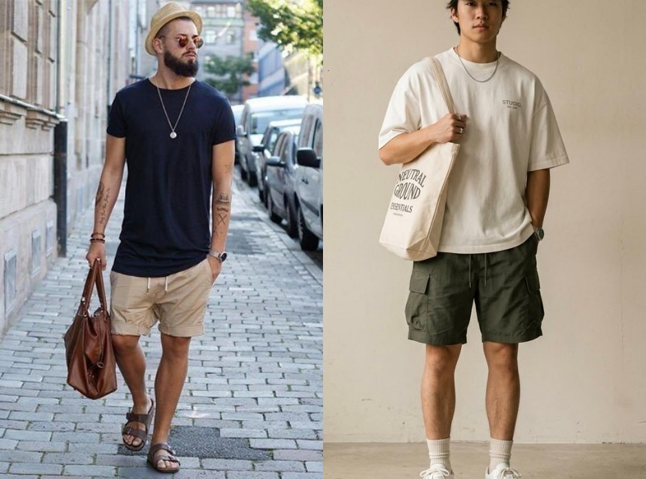 men's colorful shorts