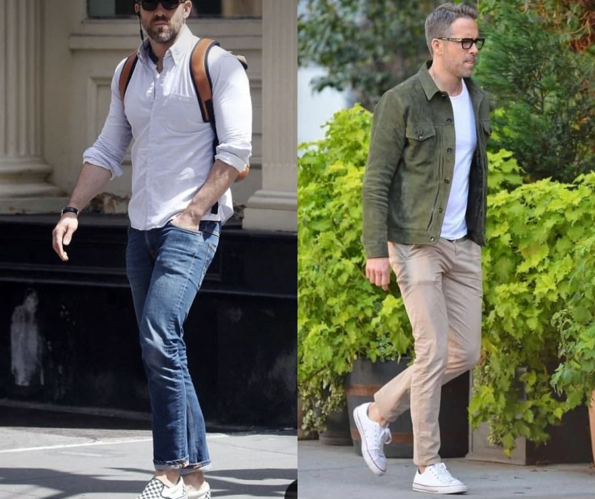 ryan reynolds casual looks