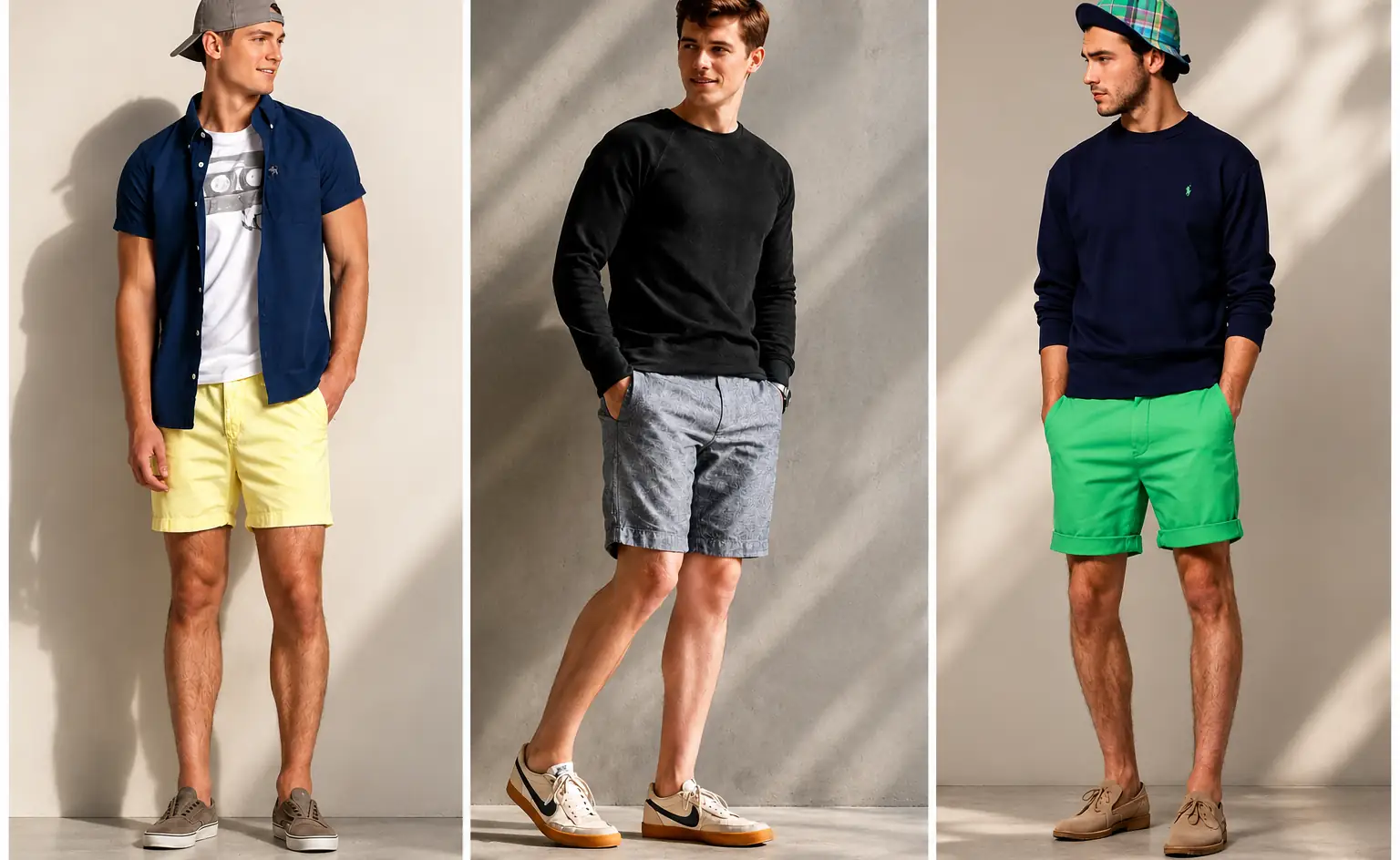 Shoes to Wear With Shorts for Men This Summer