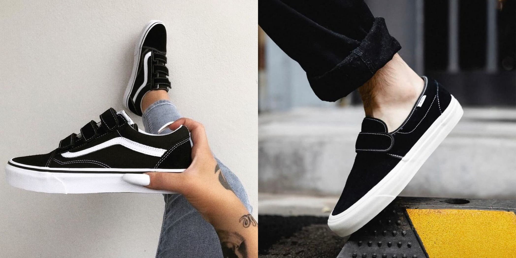 Velcro Canvas Shoes for Men with summer outfit styling Velcro Canvas Shoes for Men with summer outfit styling