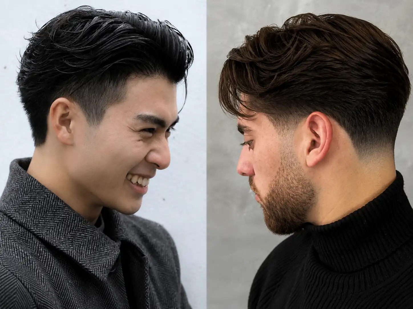 low maintenance classic taper haircut
