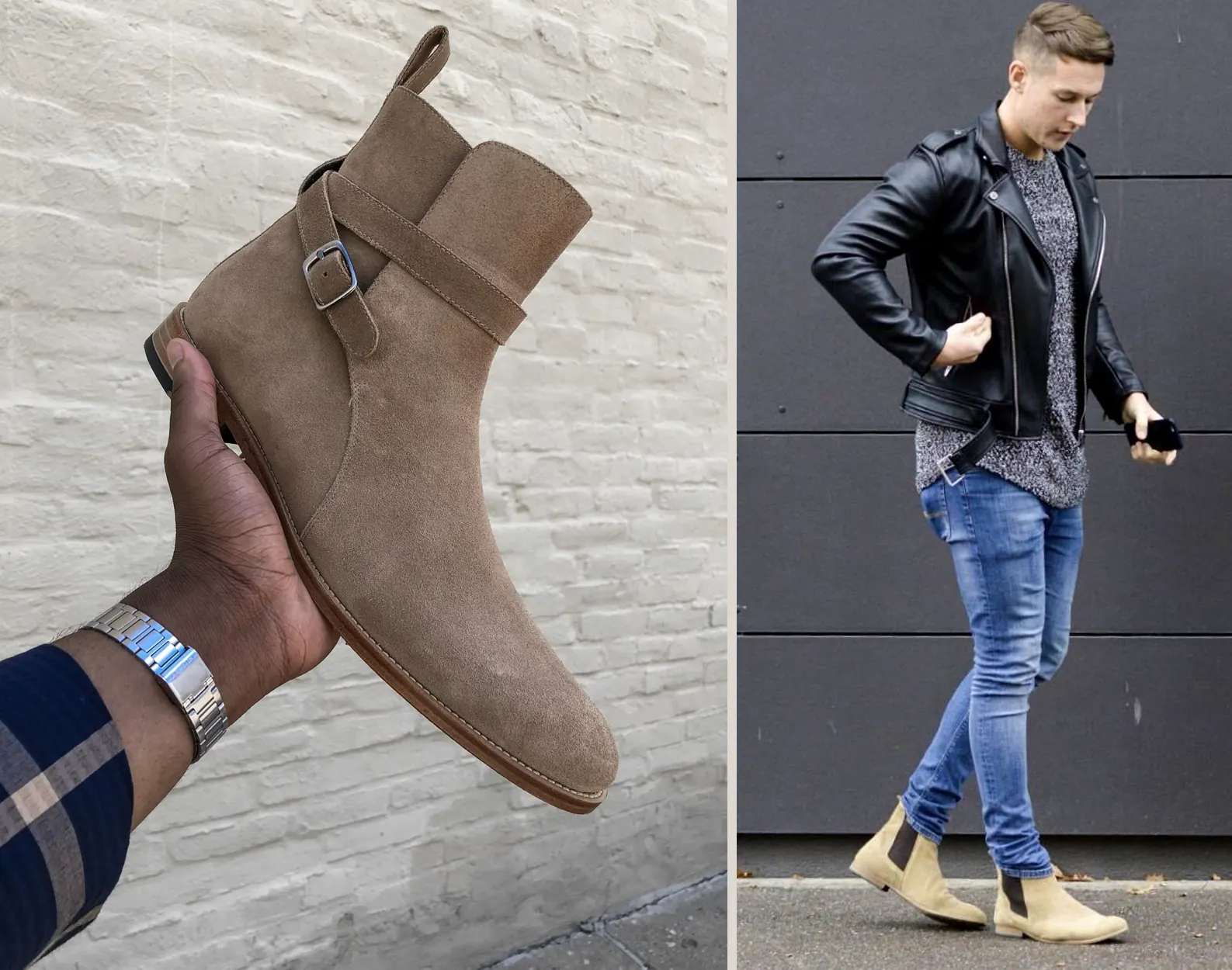 style chelsea boots with jeans men