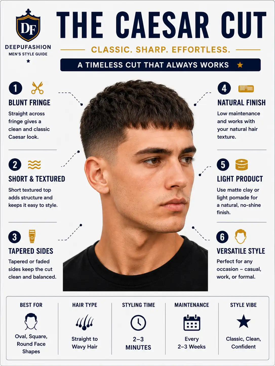 The caesar cut summer male curly hair The caesar cut summer male curly hair