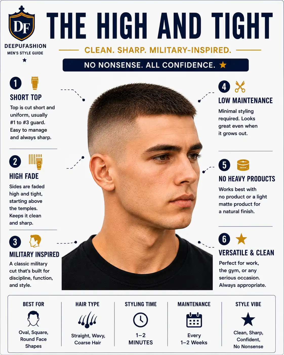 a picture of a high and tight haircut a picture of a high and tight haircut